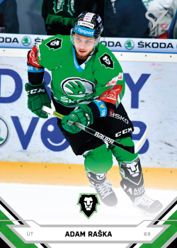 Adam Raska Mlada Boleslav Tipsport ELH 2021/22 SportZoo 2. serie #301